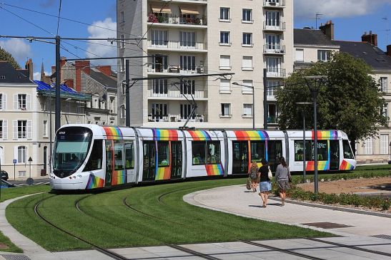 Tramway Angers : Modification La Roseraie